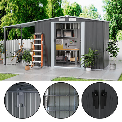 Outdoor Metal Storage Shed