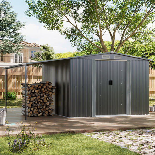 Outdoor Metal Storage Shed