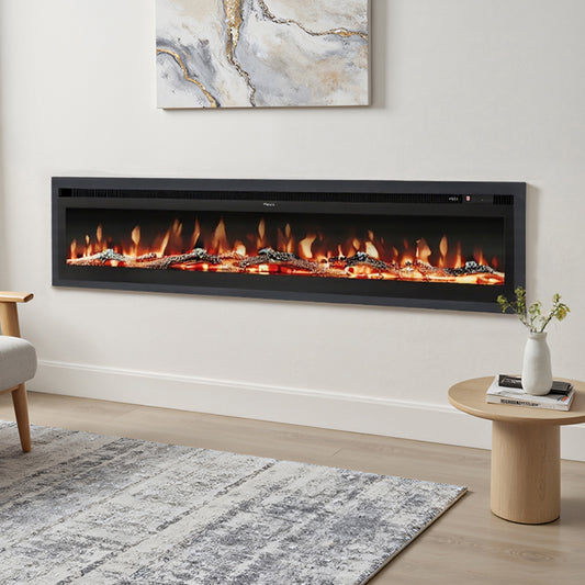 100inch Electric Fireplace with Remote Control