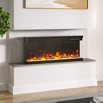40inch Recessed and Freestanding Electric Fireplace