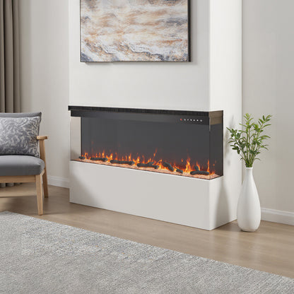 50 inch Recessed/Freestanding Electric Fireplace