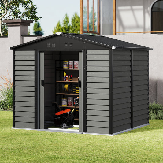 7 x 6FT Outdoor Garden Storage Shed