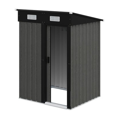 4 x 4FT Outdoor Metal Garden Storage Shed