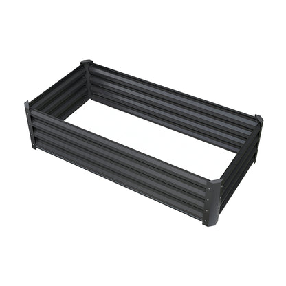 Outdoor Galvanized Steel Garden Bed