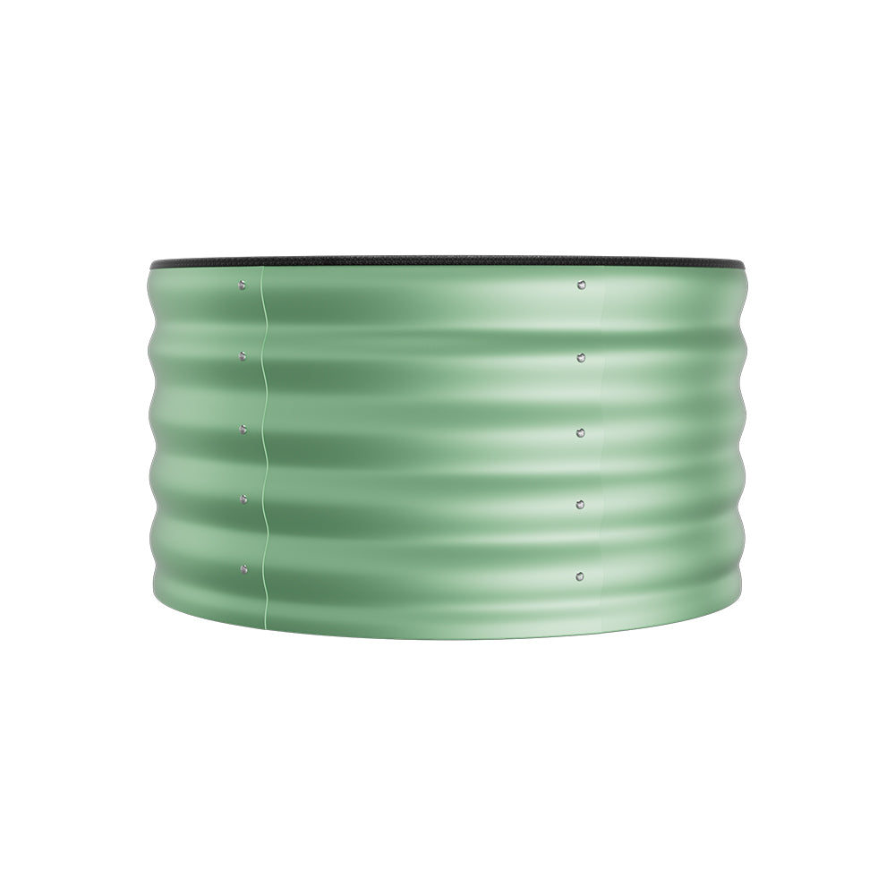 Gardens Plan Round Galvanized Steel Raised Garden Bed
