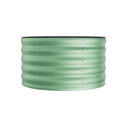 Gardens Plan Round Galvanized Steel Raised Garden Bed