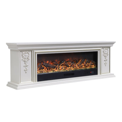 TV Stand Electric Fireplace Adjustable Flame