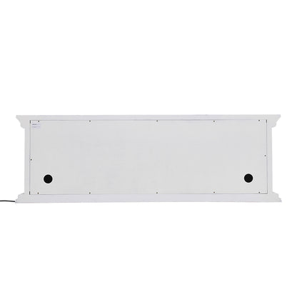 TV Stand Electric Fireplace Adjustable Flame