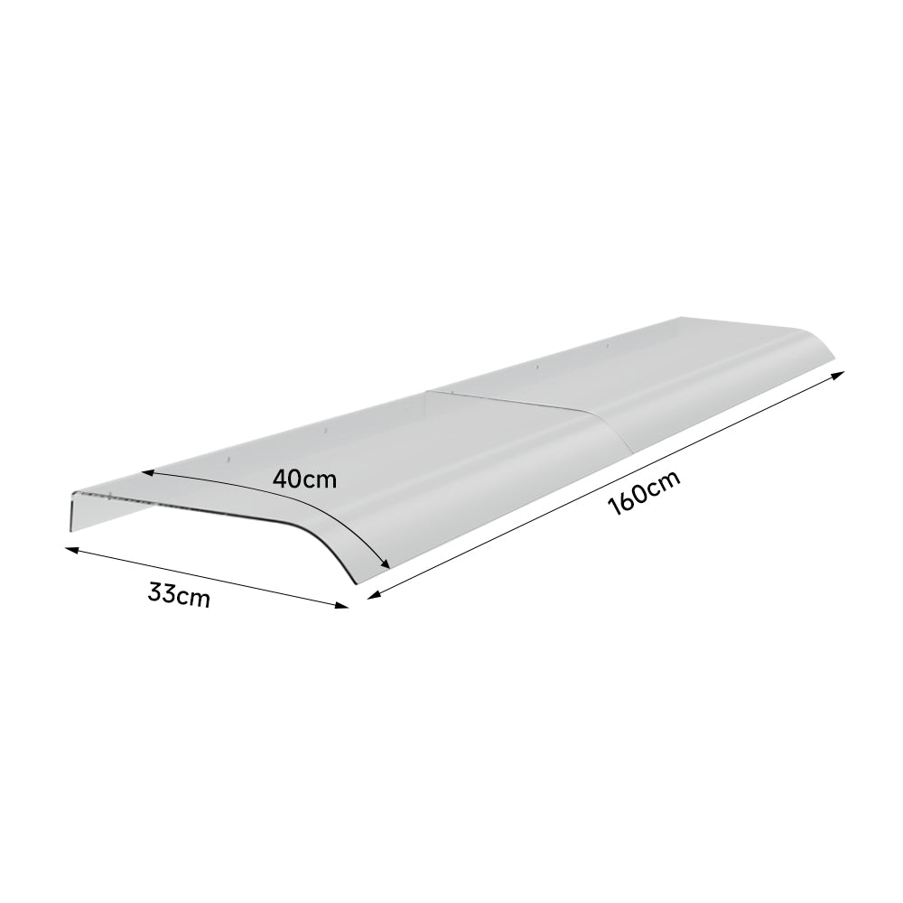 33CM Depth PET Transparent Rain Shelter