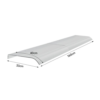 33CM Depth PET Transparent Rain Shelter