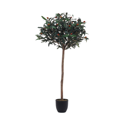 Artificial Olive Tree Decorative Plant in Planter
