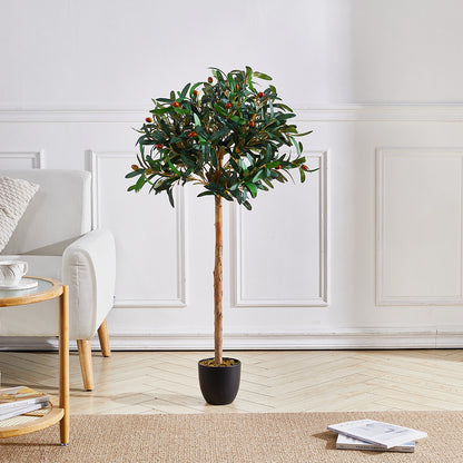 Artificial Olive Tree Decorative Plant in Planter