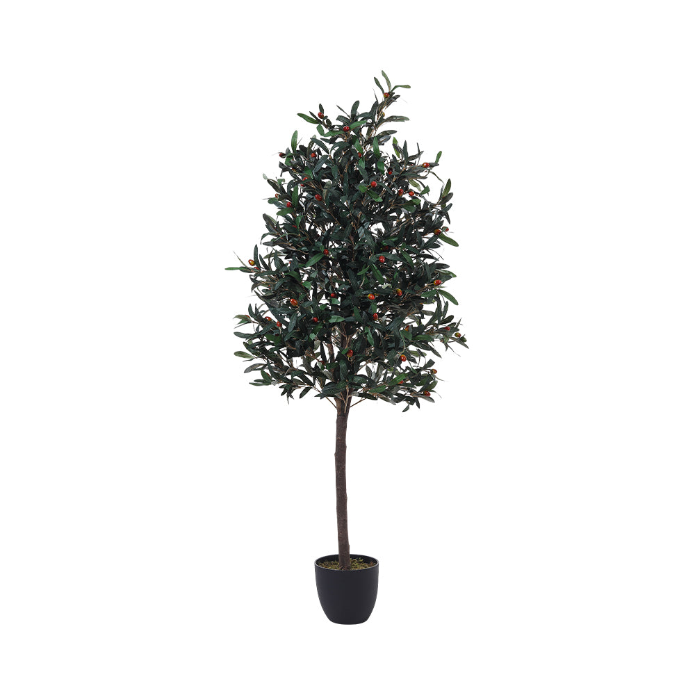 Artificial Olive Tree Decorative Plant in Planter
