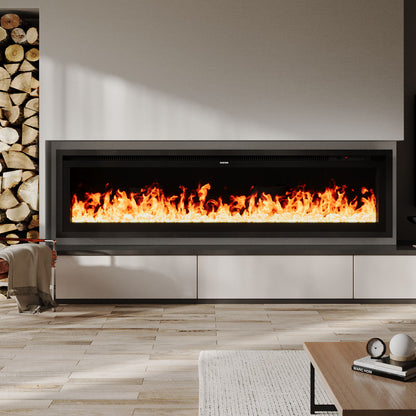 186cm Electric Fireplace with Remote Control
