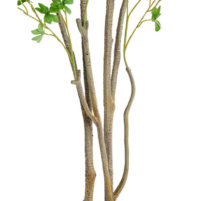 Artificial Enkianthus Tree Potted Plant Home Decoration