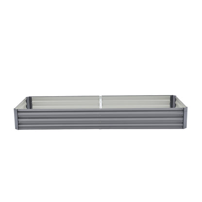 Outdoor Rectangular Metal Raised Garden Bed