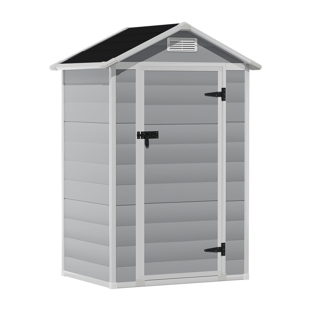 4X3FT Apex Roof Garden Shed Outdoor Storage House