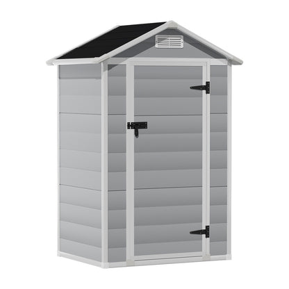 4X3FT Apex Roof Garden Shed Outdoor Storage House