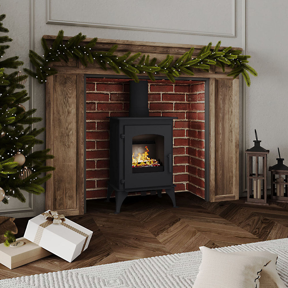 Freestanding 5KW High Efficiency Wood Burning Stove Fireplace