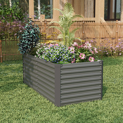 Elegant raised garden bed