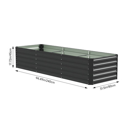 Elegant raised garden bed