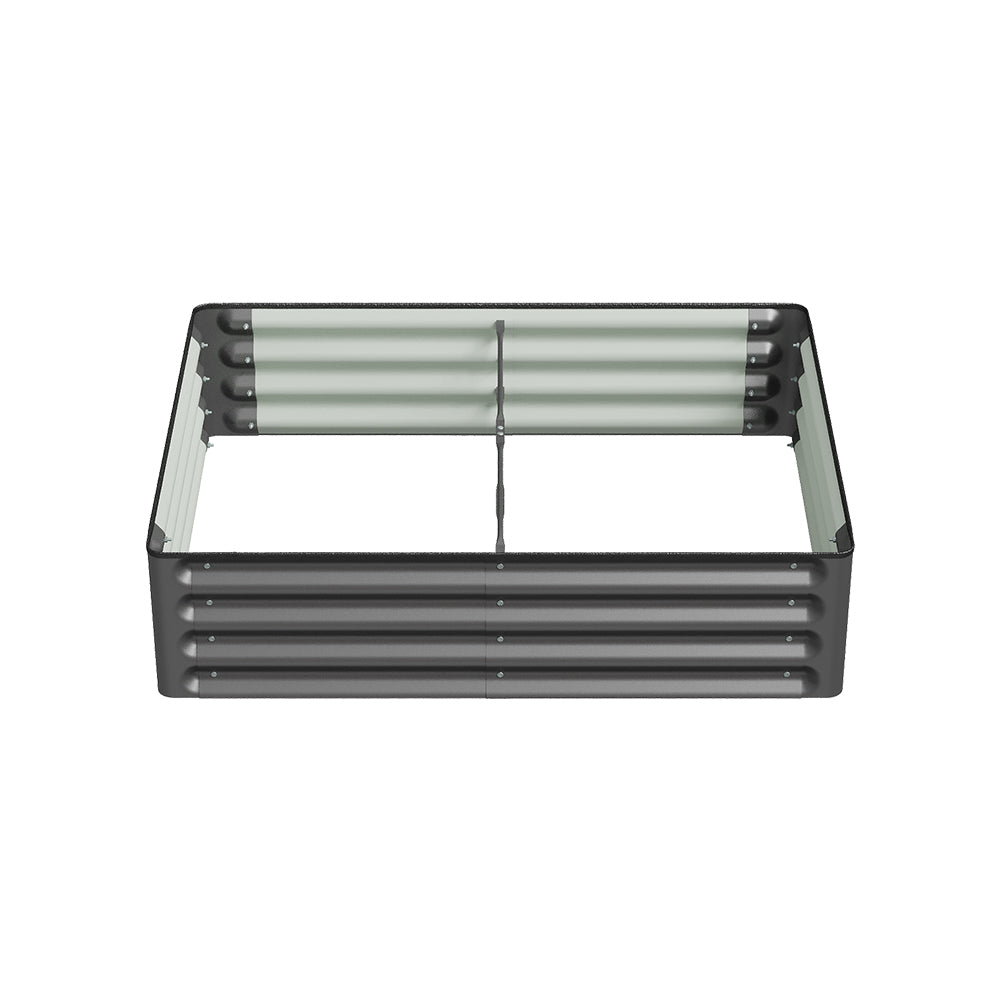 Rectangular Galvanized Steel Raised Garden Bed