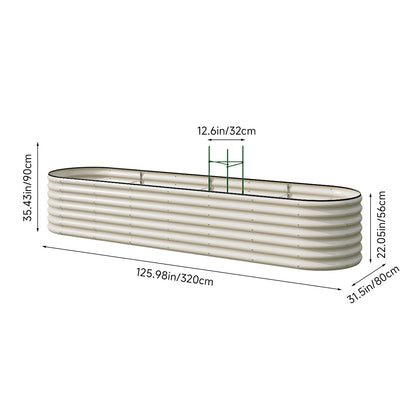 Steel Raised Garden Bed