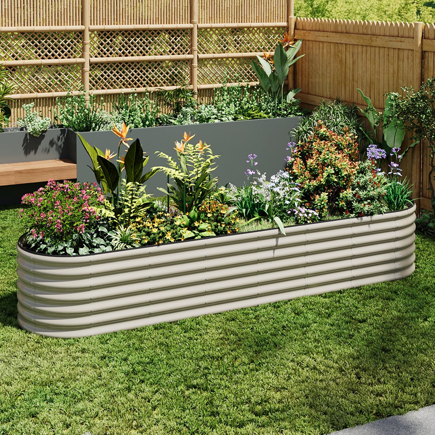 Steel Raised Garden Bed