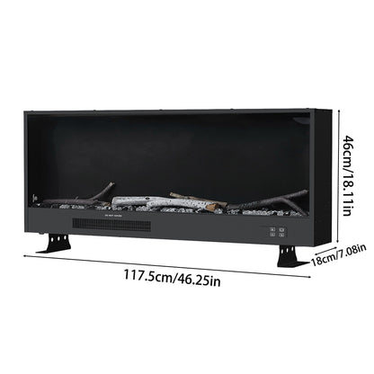 Warmth and Modern Elegance Electric Fireplace