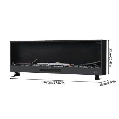 Warmth and Modern Elegance Electric Fireplace
