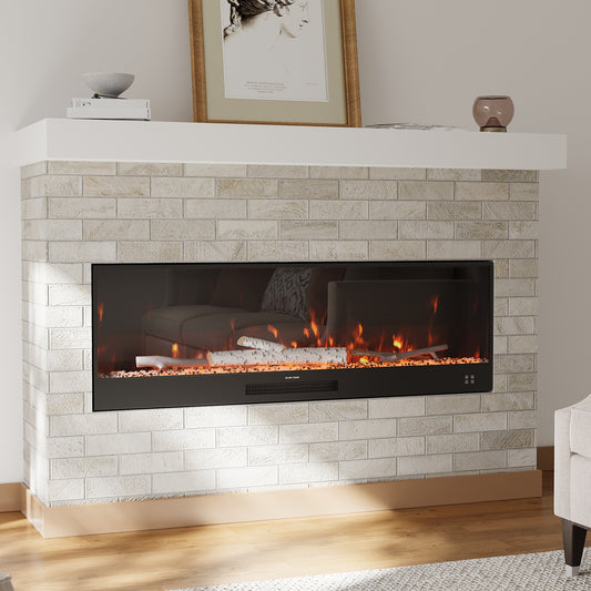 Warmth and Modern Elegance Electric Fireplace