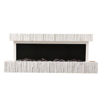 Wall Mounted Electric Fireplace with Remote Control