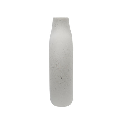 Nordic Style Ceramic Round Vase in White