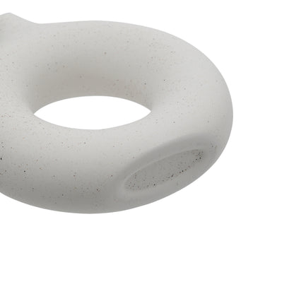 Nordic Style Ceramic Round Vase in White