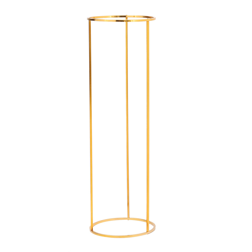 Gold Metal Flower Stand Road Leads for Wedding and Party