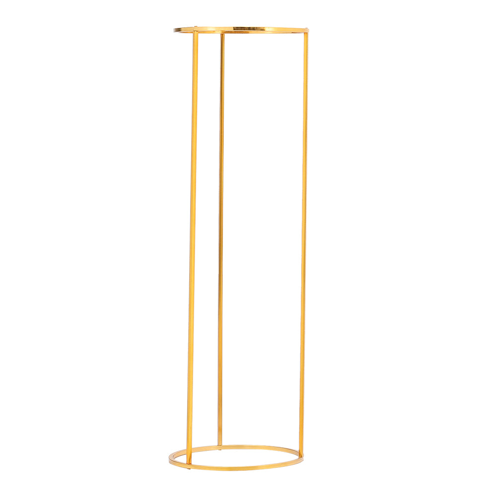 Gold Metal Flower Stand Road Leads for Wedding and Party