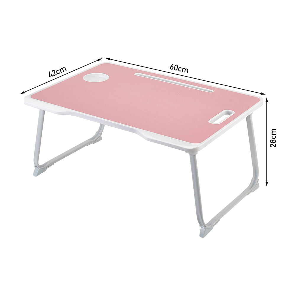 Foldable Laptop Bed Table with Drawer