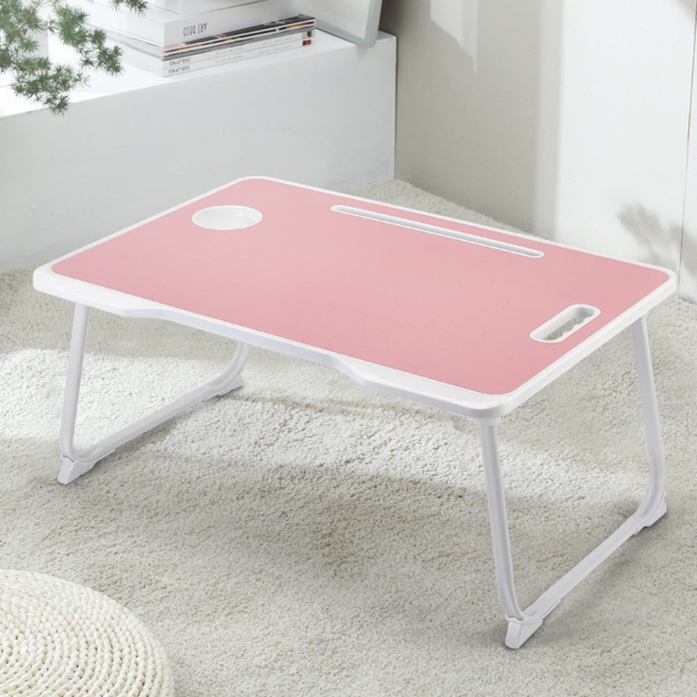 Foldable Laptop Bed Table with Drawer