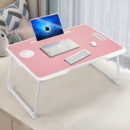 Foldable Laptop Bed Table with Drawer