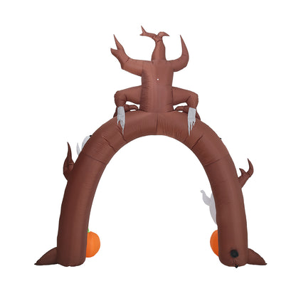 Arch Ghost Pumpkins Halloween Inflatable