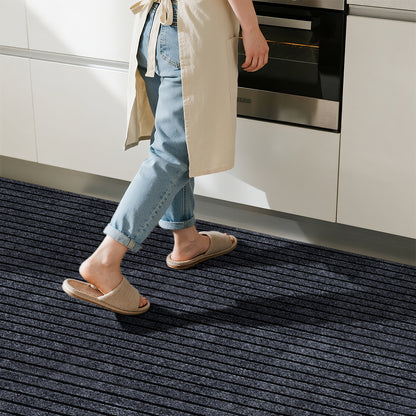 Non-Slip Striped Floor Mat Rubber Door Mat