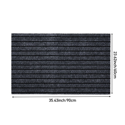Non-Slip Striped Floor Mat Rubber Door Mat
