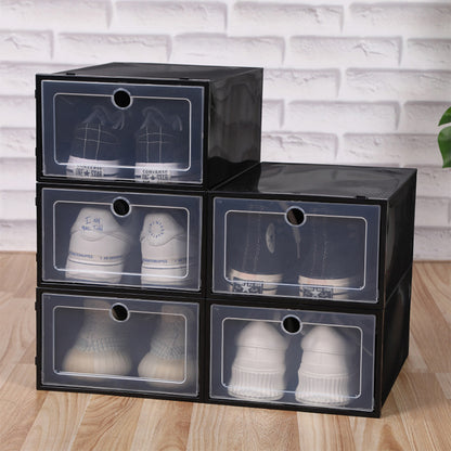 Set of 12 Foldable Multi‑Layer Storage Rack / Shoe Cabinet with Door