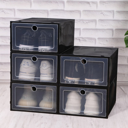 Set of 12 Foldable Multi‑Layer Storage Rack / Shoe Cabinet with Door
