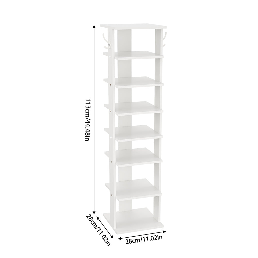 8-Tier Shoe Rack for Entryway