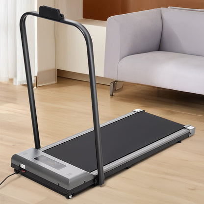 Remote Control Fitness Treadmill Walking Jogging Machine with Handrail