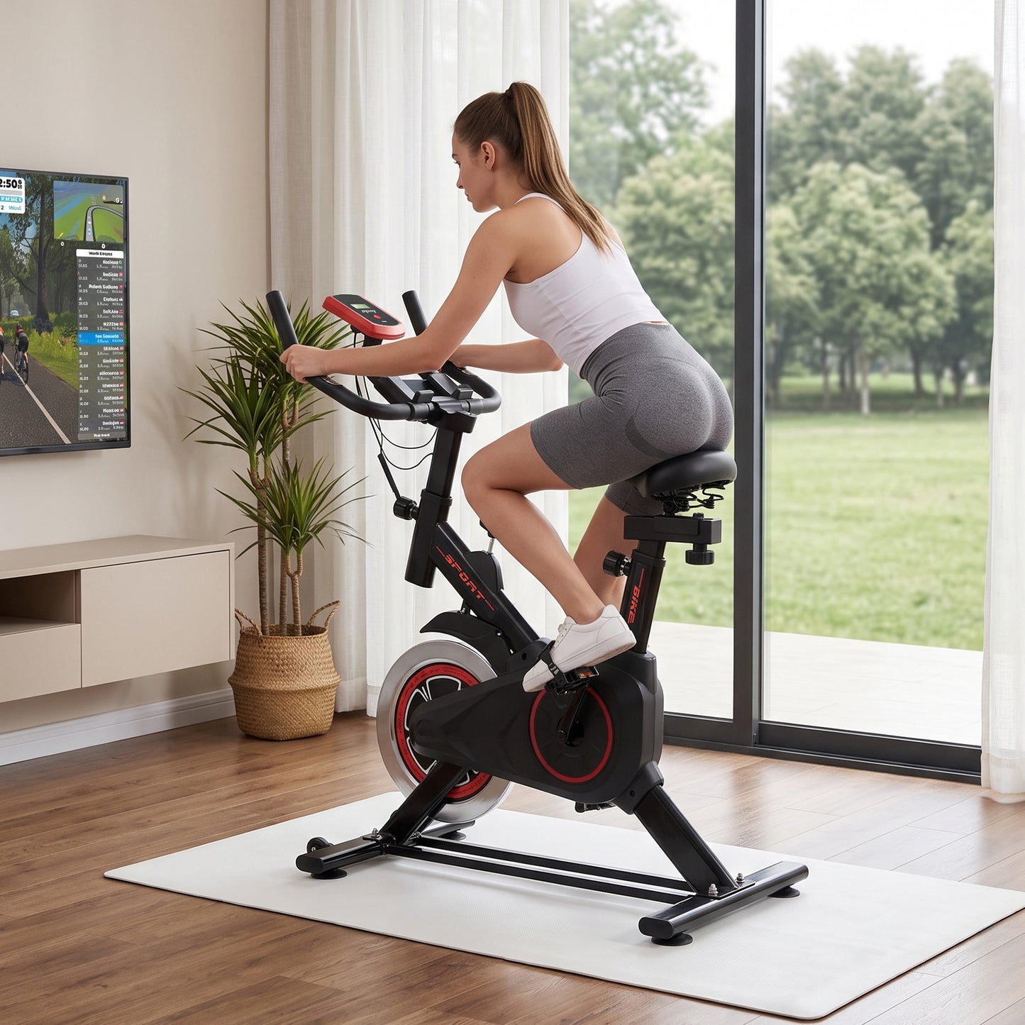 Indoor Adjustable Exercise Bike