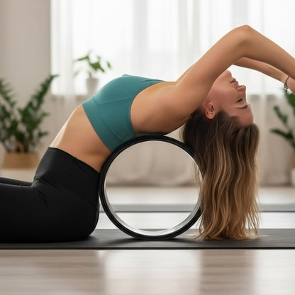TPE Yoga Wheel with PP Inner Core