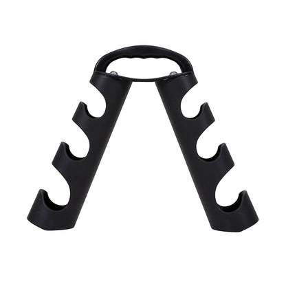 Portable 6‑Piece Dumbbell Set with Rotating Stand