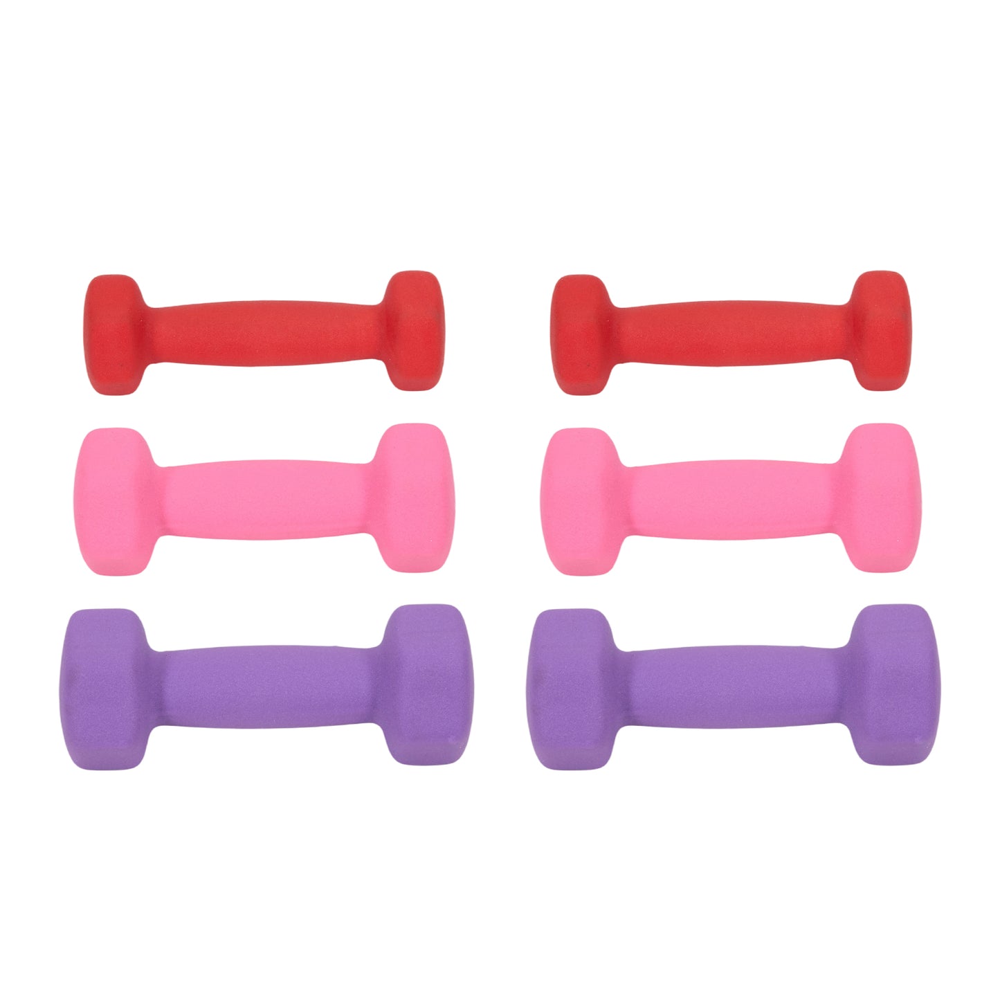 Portable 6‑Piece Dumbbell Set with Rotating Stand